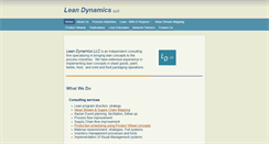 Desktop Screenshot of leandynamics.us